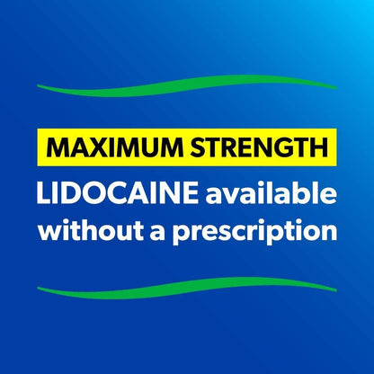 Salonpas LIDOCAINE Plus 3 oz ROLL ON Pain Relieving Liquid! Maximum Strength 4% Lidocaine for Numbing Pain Relief! Mess Free Application! (3 Pack) - dailyvitalstore
