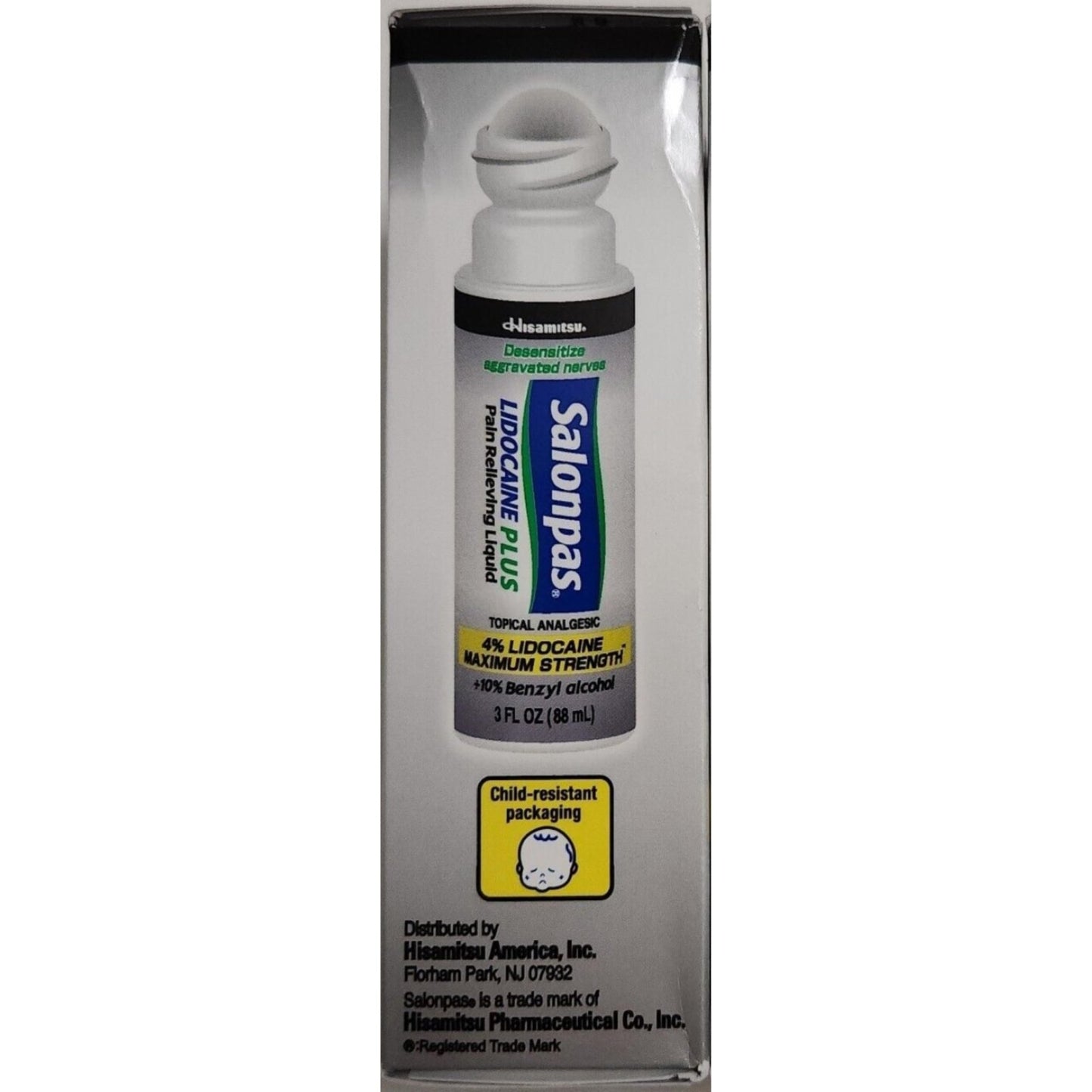 Salonpas LIDOCAINE Plus Liquid (Pack of 4) - dailyvitalstore