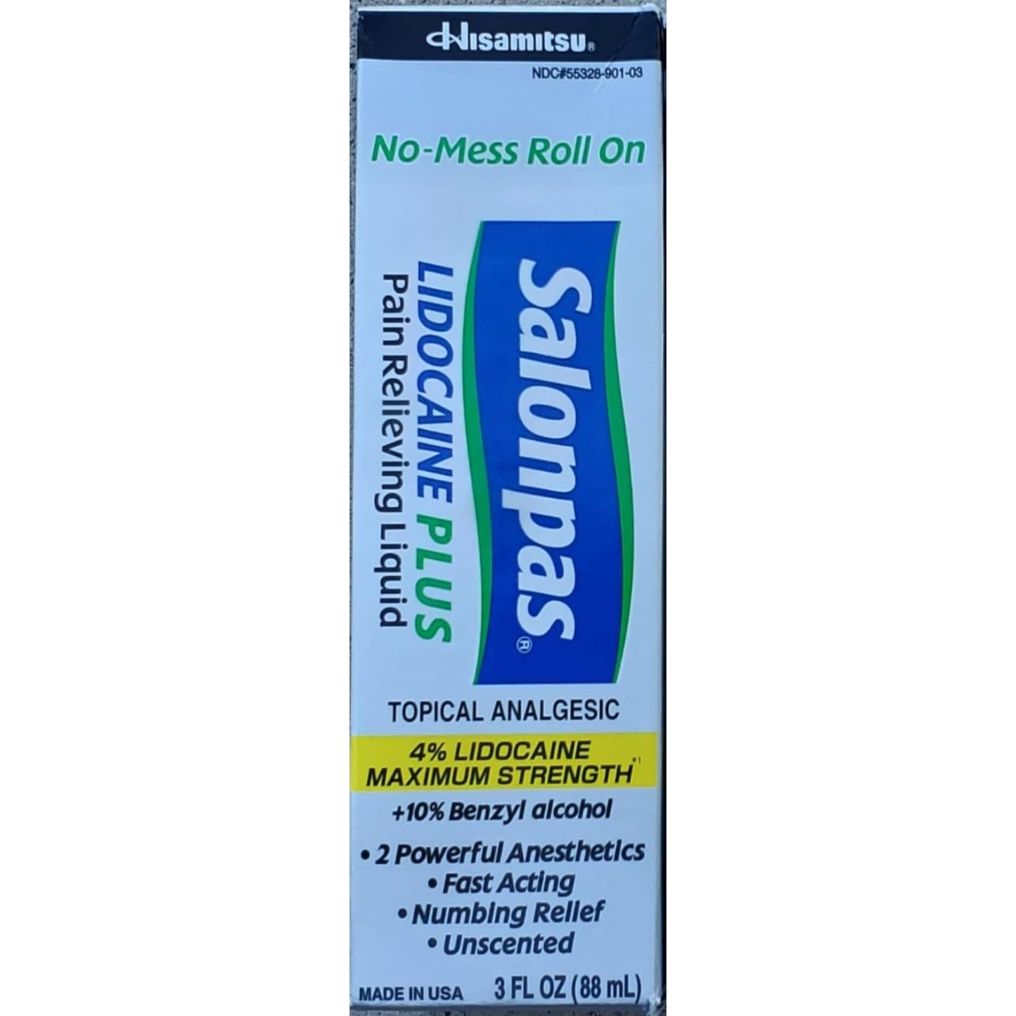 Salonpas LIDOCAINE Plus Liquid (Pack of 4) - dailyvitalstore