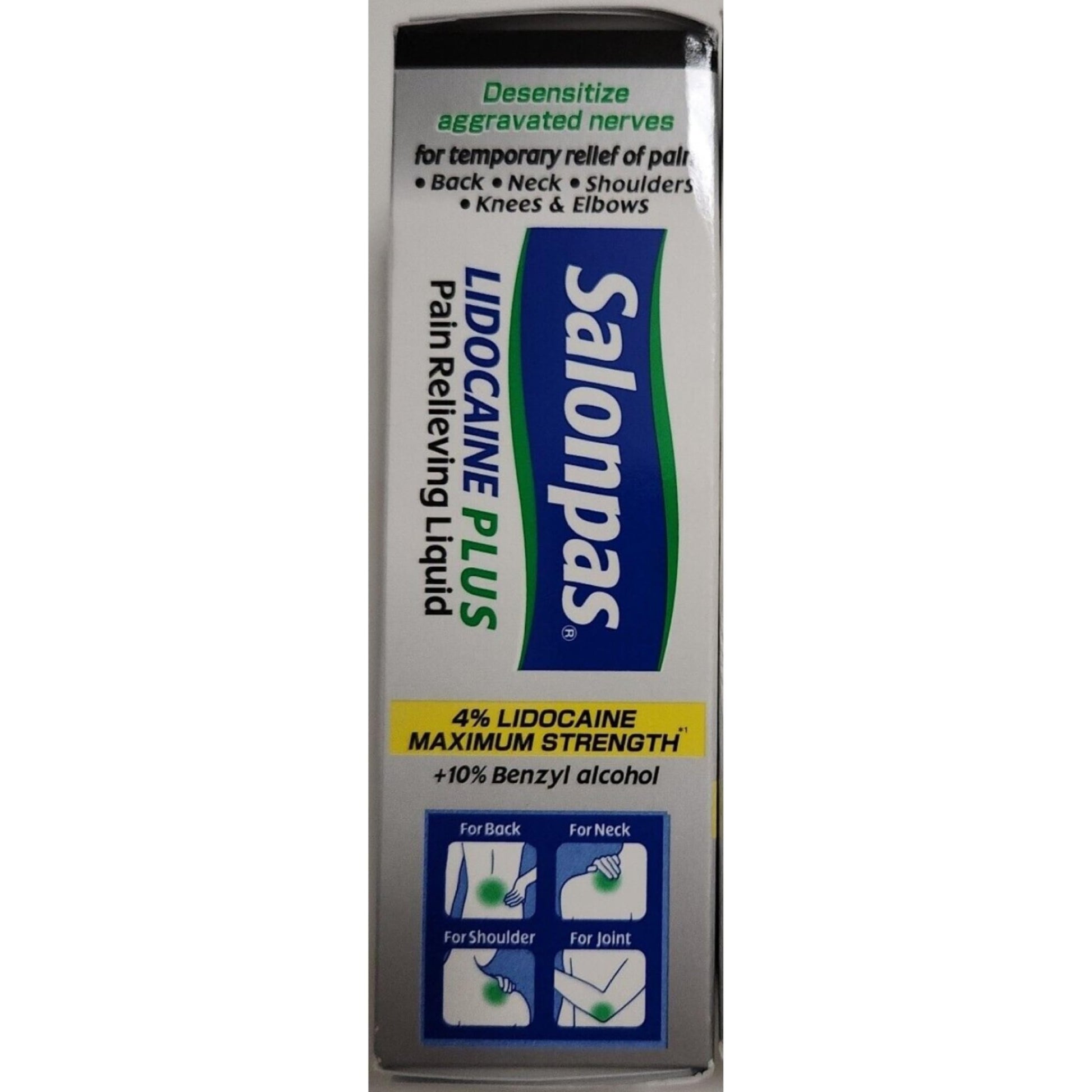 Salonpas LIDOCAINE Plus Liquid (Pack of 4) - dailyvitalstore