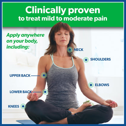 Salonpas Pain Relief Patch, 20 Count (Pack of 1), Up to 12 Hours Temporary Relief of Mild to Moderate Pain, Backache, Sore Muscle, Sprains, Bruises - dailyvitalstore