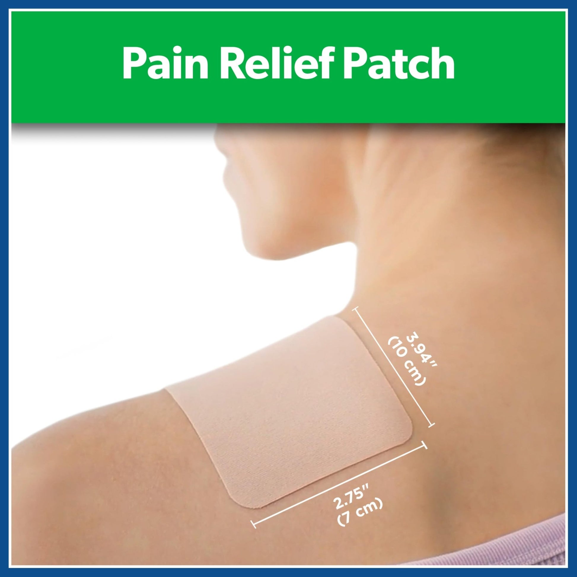 Salonpas Pain Relief Patch, 20 Count (Pack of 1), Up to 12 Hours Temporary Relief of Mild to Moderate Pain, Backache, Sore Muscle, Sprains, Bruises - dailyvitalstore
