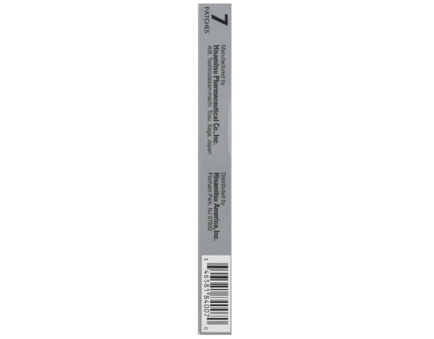Salonpas Temporary Pain Relieving Flex Patch with Lidocaine 4%, Maximum OTC Strength, Stretchable Thin Fabric, Strong Adhesion, Contours to Body, Apply for Up to 8 Hours 7 ct (Pack of 2) - dailyvitalstore