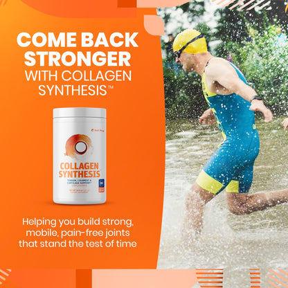 SaltWrap Collagen Synthesis - Collagen Peptides for Joints with Fortigel, Tendoforte, Best Collagen Powder for Tendons, Ligaments, and Cartilage Recovery and Repair, NSF Certified for Sport - dailyvitalstore