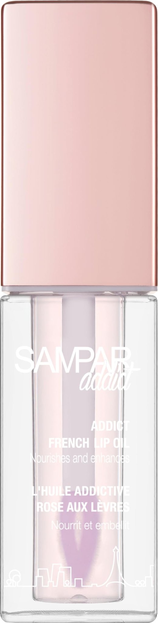Sampar Addict French Oil with Sponge Applicator - Korean Beauty Perfect for Lip Oils & Glosses | Rosehip, Rare Beauty Tinted Lip Oil, Broadway Vita-Lip Gloss, Saie Glossy Bounce, - dailyvitalstore