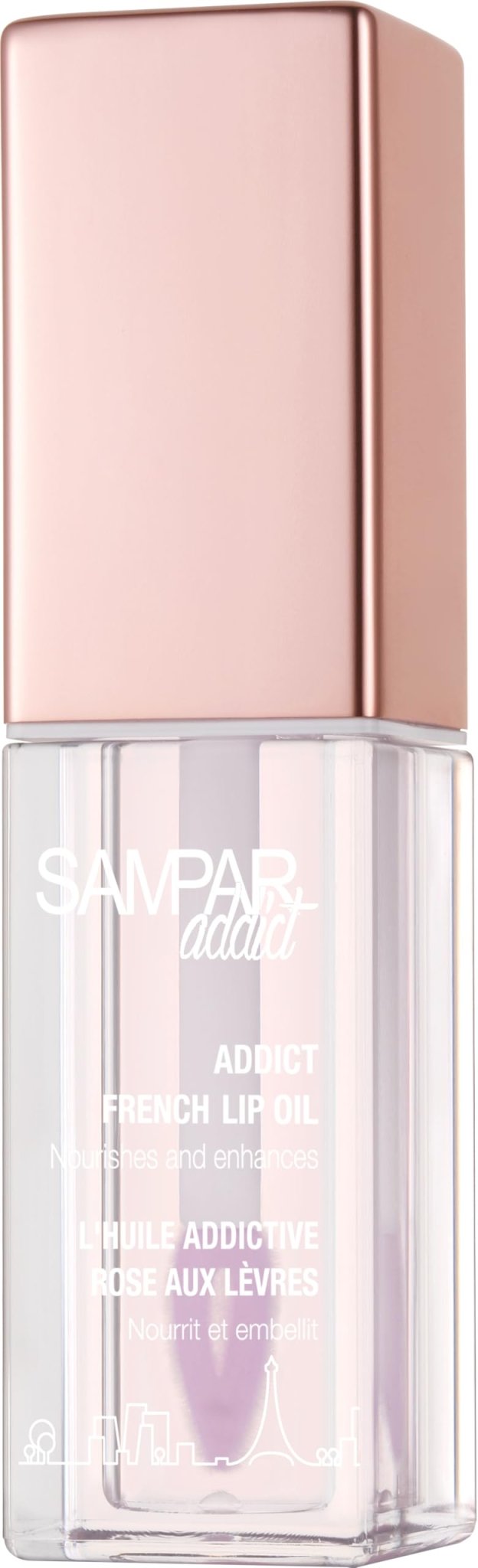 Sampar Addict French Oil with Sponge Applicator - Korean Beauty Perfect for Lip Oils & Glosses | Rosehip, Rare Beauty Tinted Lip Oil, Broadway Vita-Lip Gloss, Saie Glossy Bounce, - dailyvitalstore