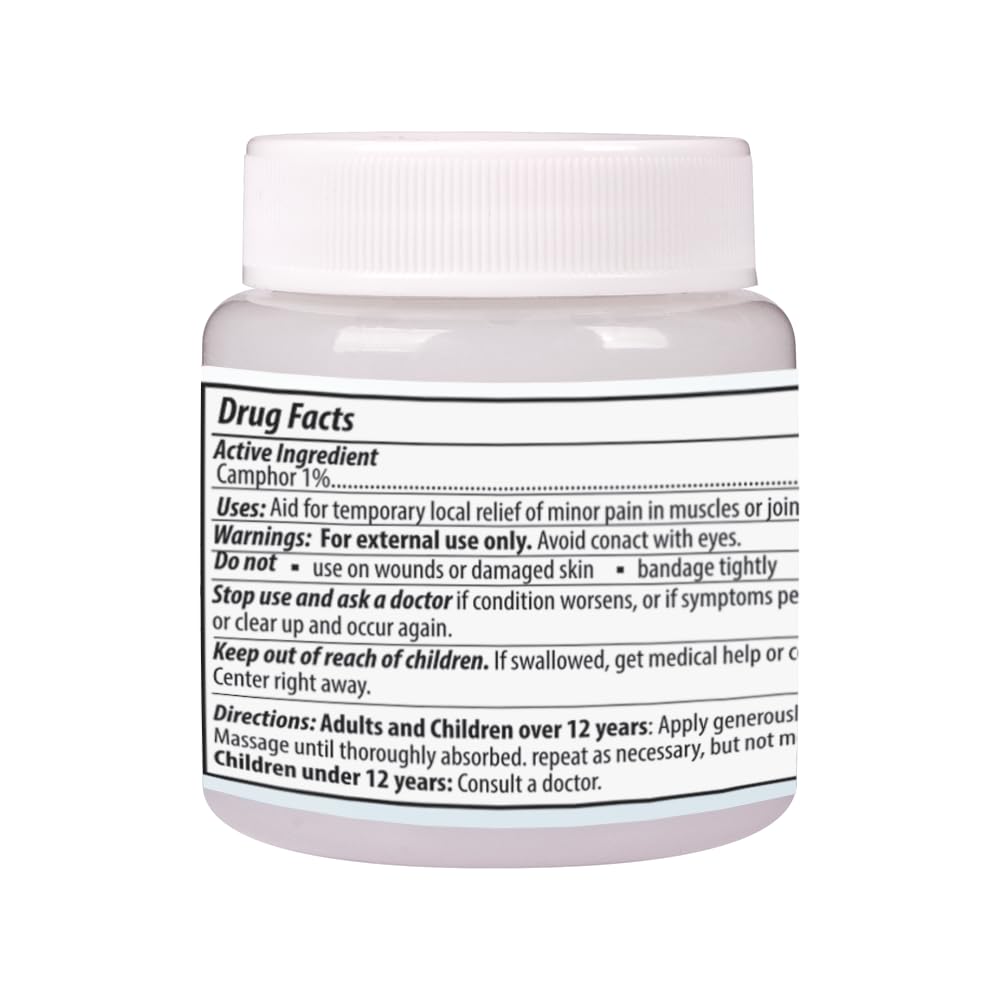 Sanar Naturals Clear Arnica Ointment 2 oz - for Pain Relief and Bruises – Soothing Relief of Muscles Soreness, Joint Pain, Lower Back Pain, and Body - with Menthol and Camphor - dailyvitalstore