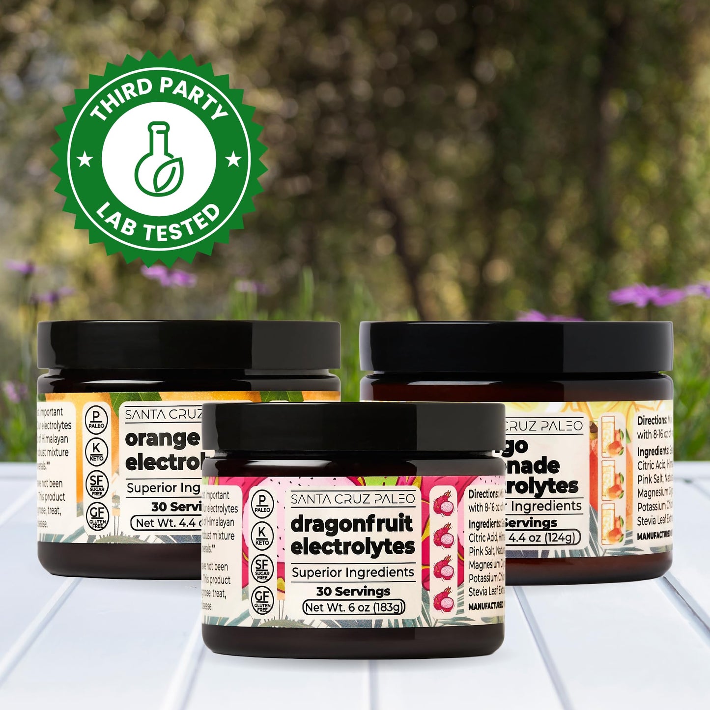 Santa Cruz Paleo Electrolyte Powder, Cherry Limeade, Sugar Free Hydration Drink Mix with Himalayan Pink Salt, Sea Salt, Magnesium Glycinate, Potassium Chloride - dailyvitalstore