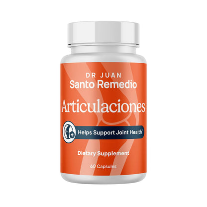 Santo Remedio Articulaciones, Joint Health Support, Promotes Joint Comfort and Function, Contains Clinically Proven Ingredients, TamaFlex™, 60 Servings - dailyvitalstore