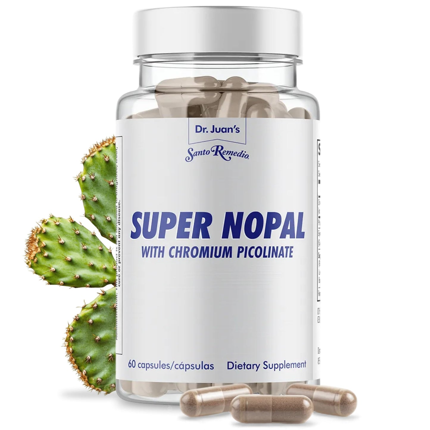 Santo Remedio Super Nopal, Exclusive Formula with Nopal, Gurmar (Gymnema Silvestre), - dailyvitalstore