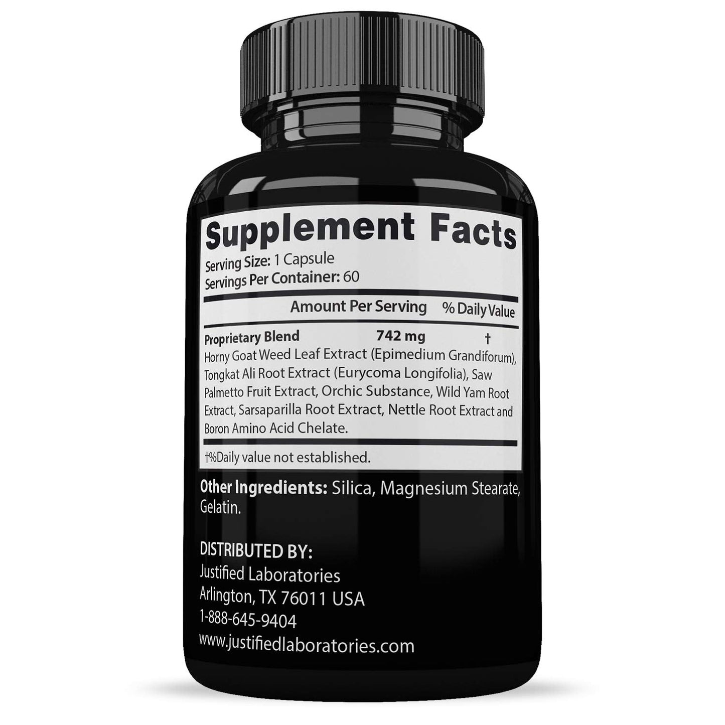 Savage Grow 742MG All Natural Advanced Men's Health Formula 60 Capsules - dailyvitalstore