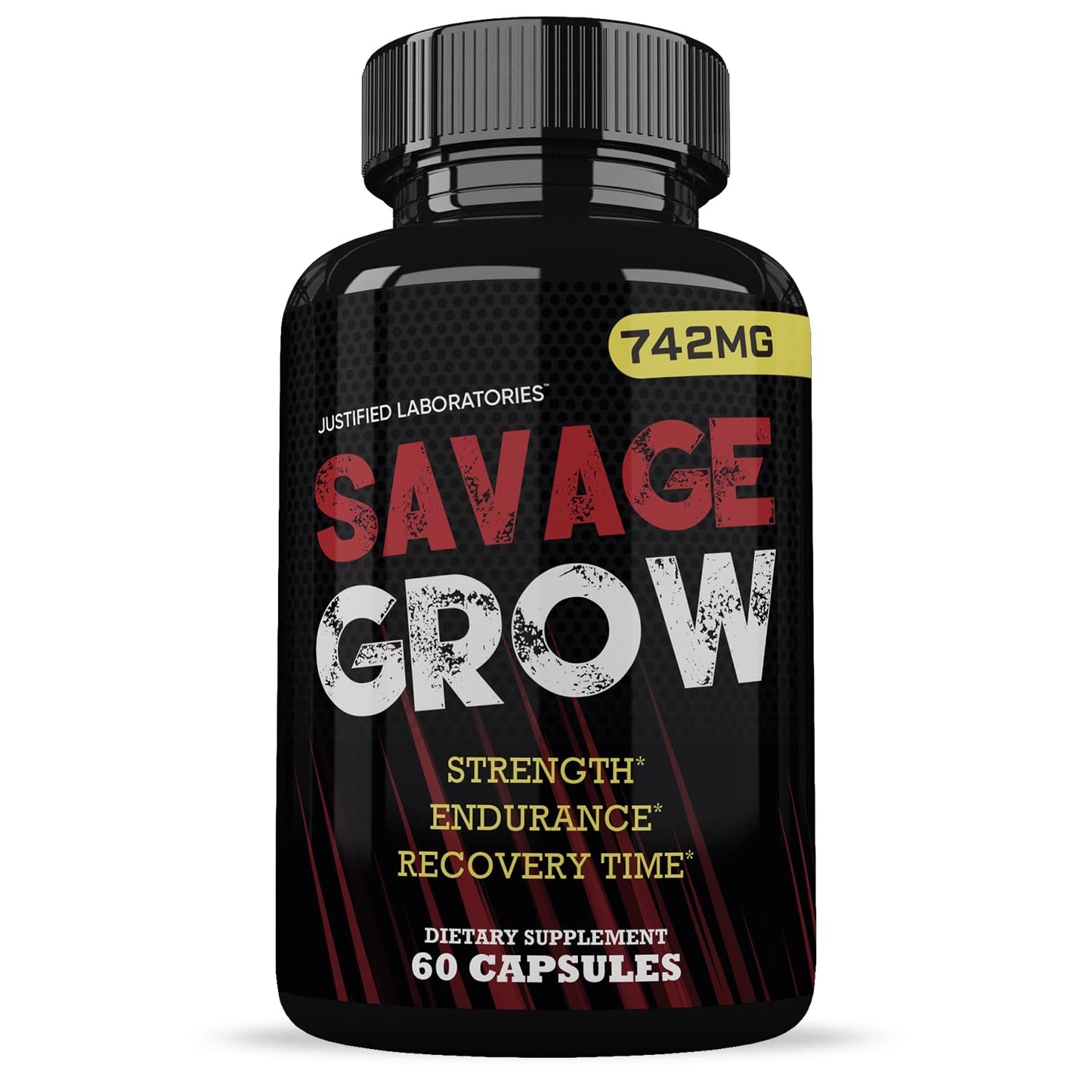 Savage Grow 742MG All Natural Advanced Men's Health Formula 60 Capsules - dailyvitalstore