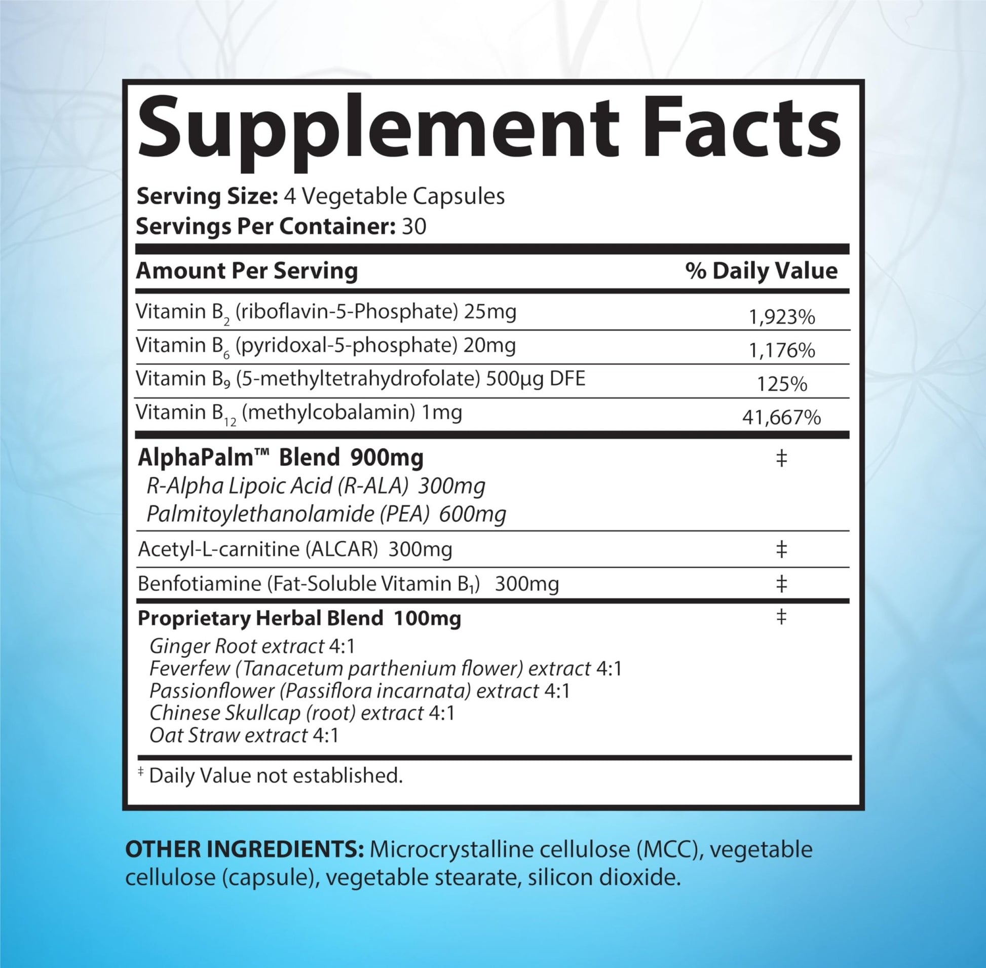 SciatiEase Sciatic Nerve Health Support Supplement - Nerve Support Formula with AlphaPalm, Pea, Vitamin B Complex, Alpha Lipoic Acid 300mg - 3 Bottles - dailyvitalstore