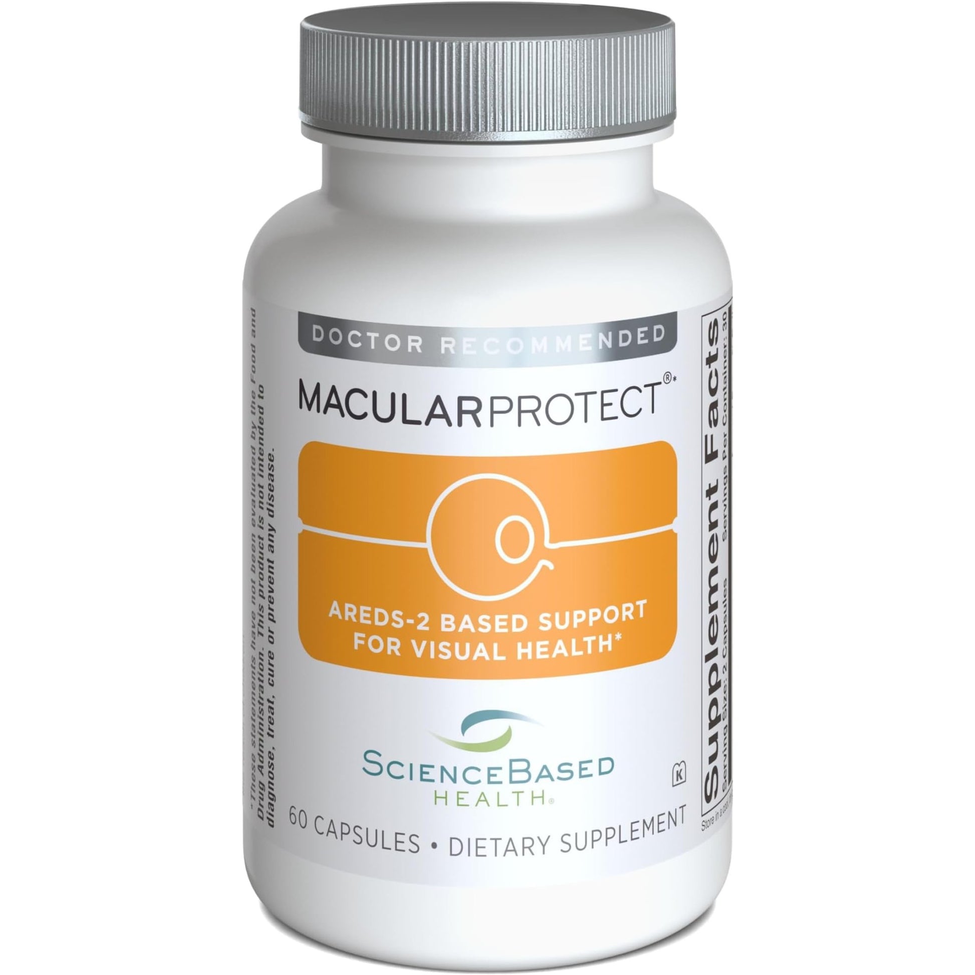 ScienceBased Health MacularProtect AREDS 2 Formula – Eye Health Vitamin & Mineral Supplement with Lutein, Zeaxanthin & B Vitamins for Macular & Vision Support – 60 Capsules - dailyvitalstore