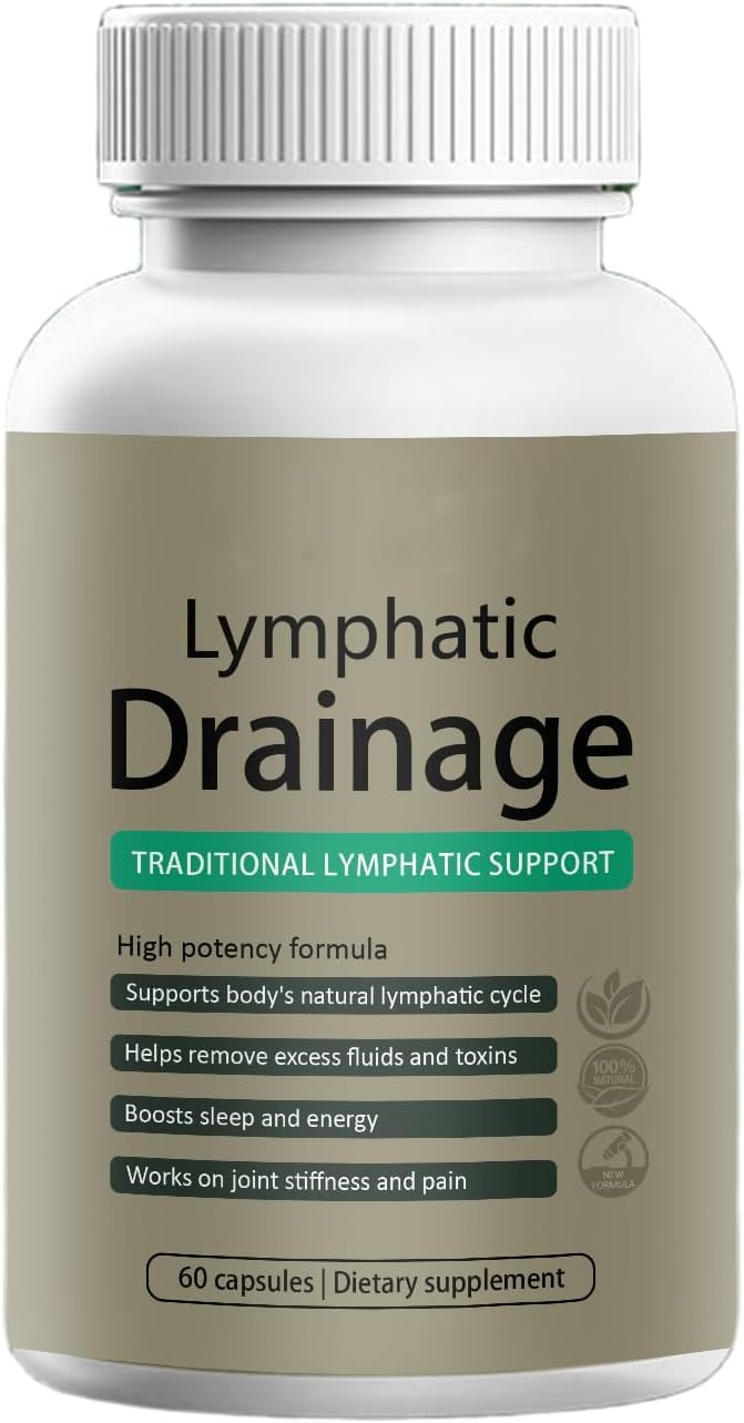 Sculptique Lymphatic Drainage Capsules, New Maximum Potency Formula with Dandelion Extract, Cleavers Extract - Supports Cellulite Reduction 60 Capsules - dailyvitalstore