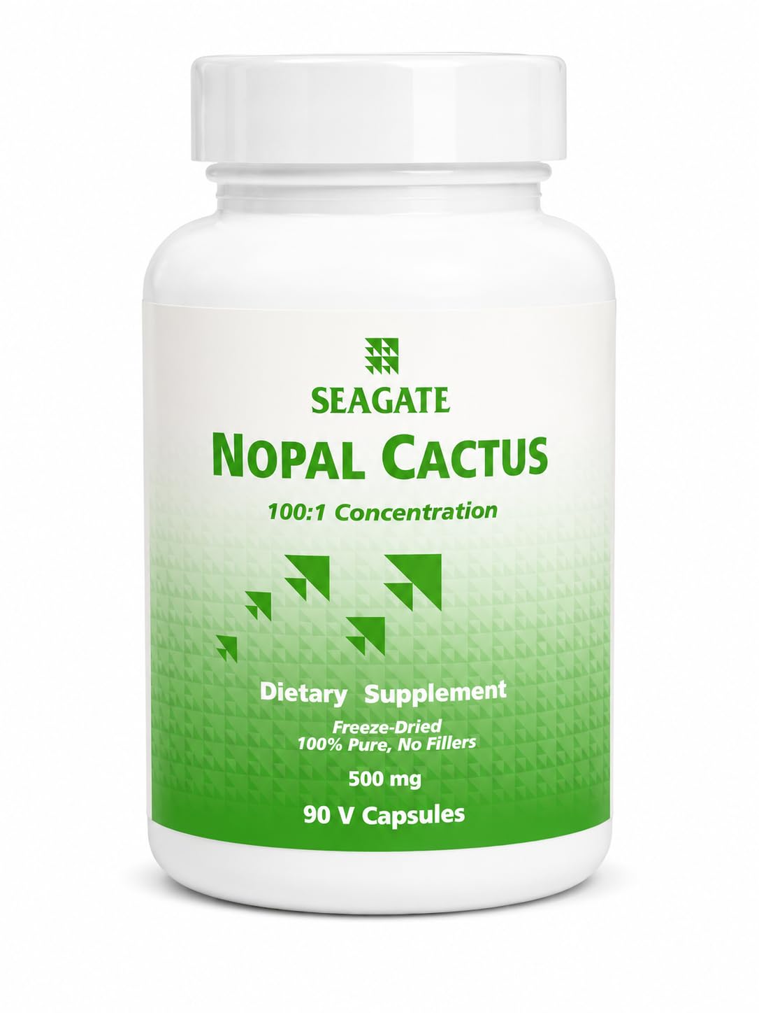 Seagate Products Freeze-Dried Nopal Cactus 500 mg 90 Capsules - dailyvitalstore