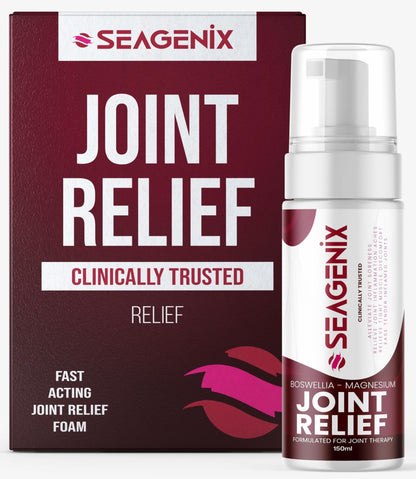 Seagenix Extra Strength Joint Relief Foam – Next Generation Fast-Acting Magnesium Formula for Joint Stiffness & Mobility Support – Engineered to Outperform Legacy Foams - dailyvitalstore