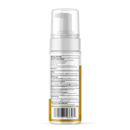 Seagenix Nerve Relief Muscle Foam - Nerve Spray Magnesium - Arnica - Boswellia - Menthol Formula - Nerve and Muscle Relief – Fast-Acting with Magnesium Sulfate - 150 ml - 1 Count - dailyvitalstore