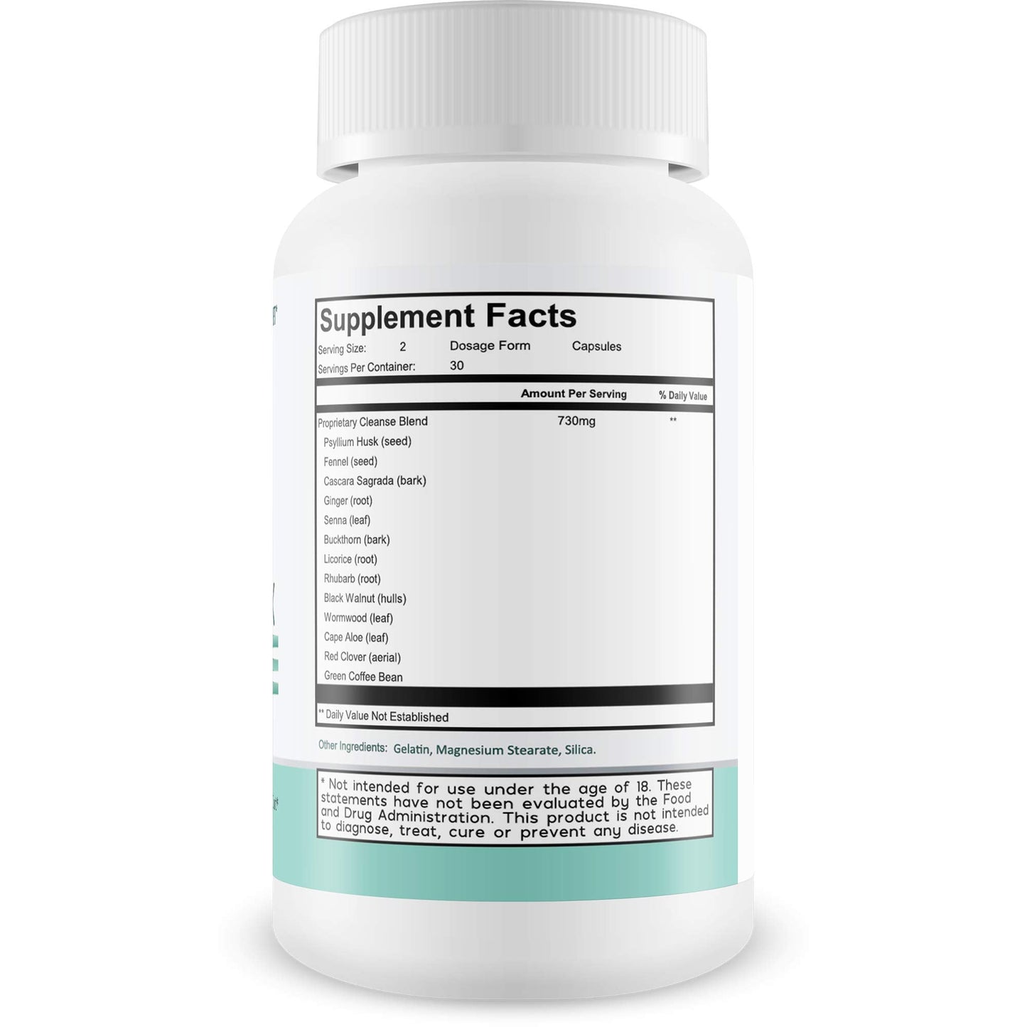 Sebi Detox Cleanse - Advanced Detoxification Support - Detox The Entire Body Starting with The Gut - Help Remove Toxins - Inspired by dr sebi Products - dailyvitalstore
