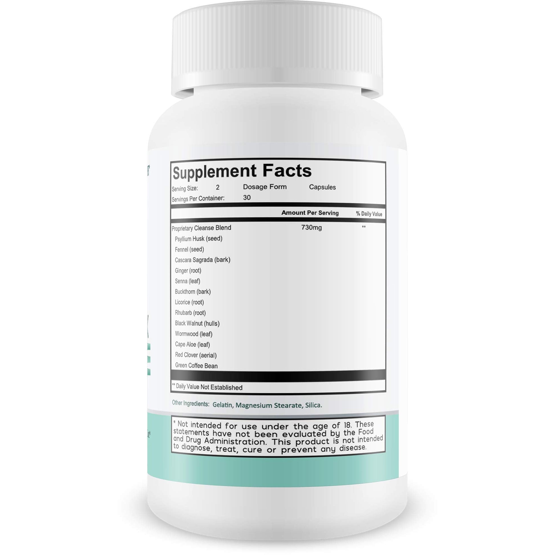 Sebi Detox Cleanse - Advanced Detoxification Support - Detox The Entire Body Starting with The Gut - Help Remove Toxins - Inspired by dr sebi Products - dailyvitalstore