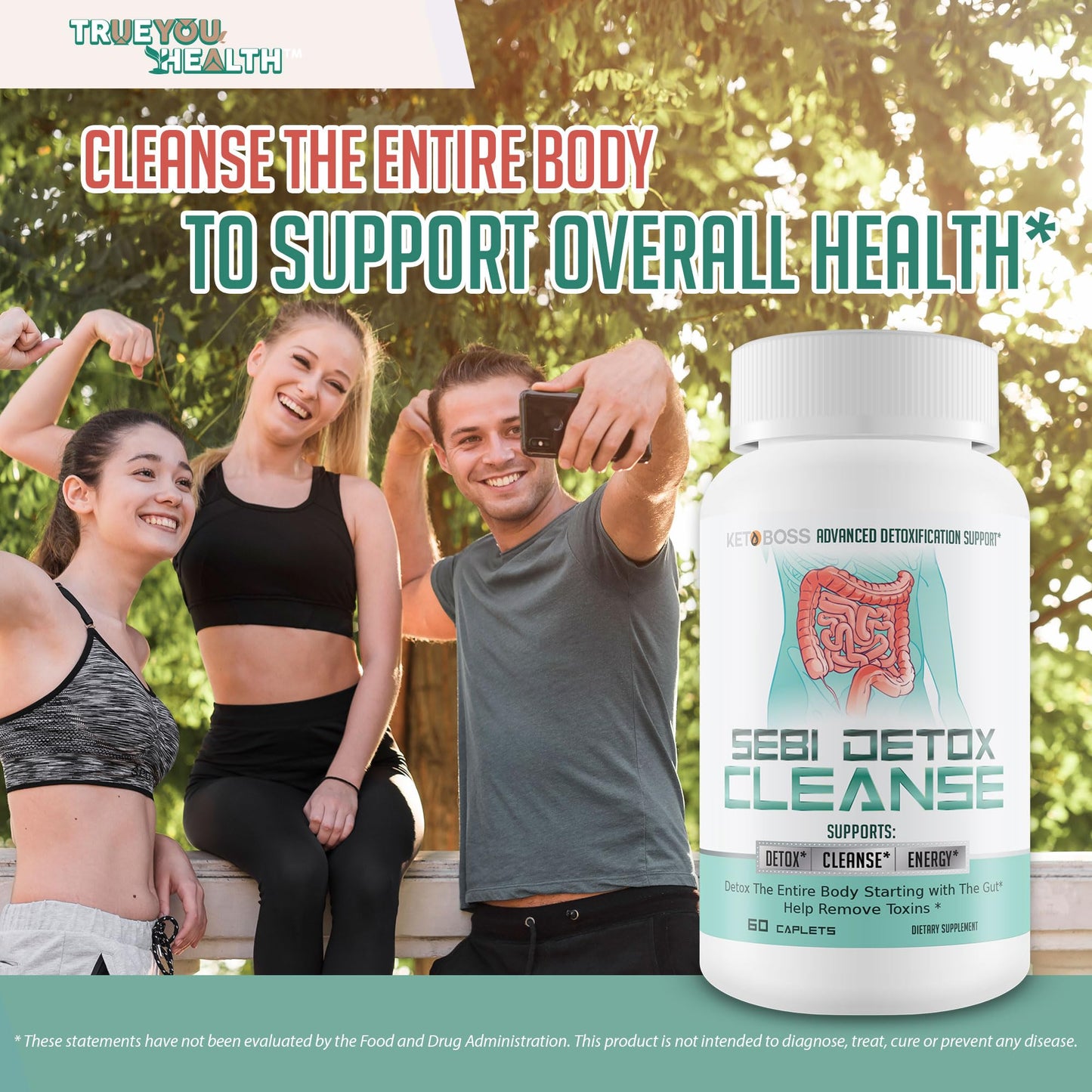 Sebi Detox Cleanse - Advanced Detoxification Support - Detox The Entire Body Starting with The Gut - Help Remove Toxins - Inspired by dr sebi Products - dailyvitalstore