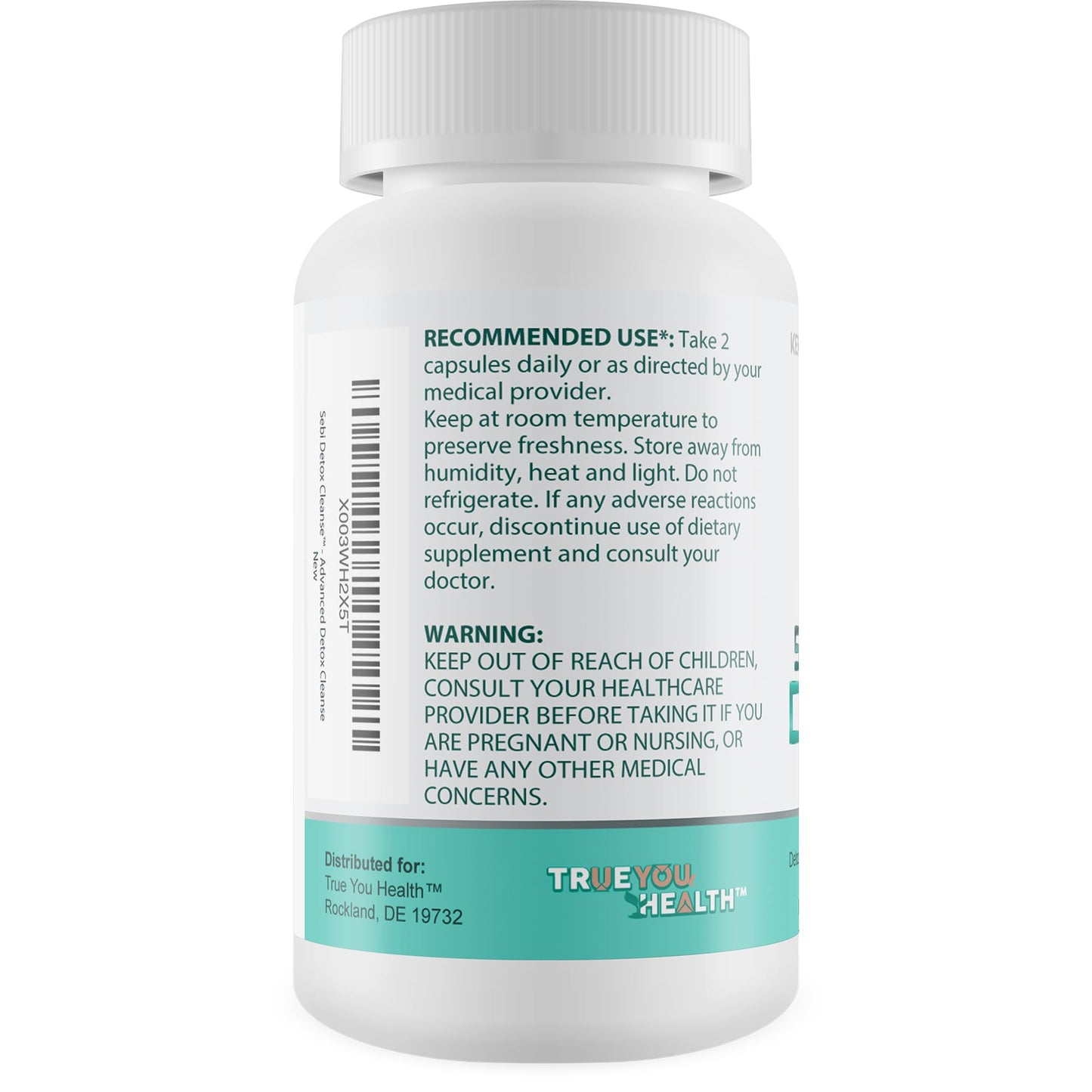 Sebi Detox Cleanse - Advanced Detoxification Support - Detox The Entire Body Starting with The Gut - Help Remove Toxins - Inspired by dr sebi Products - dailyvitalstore