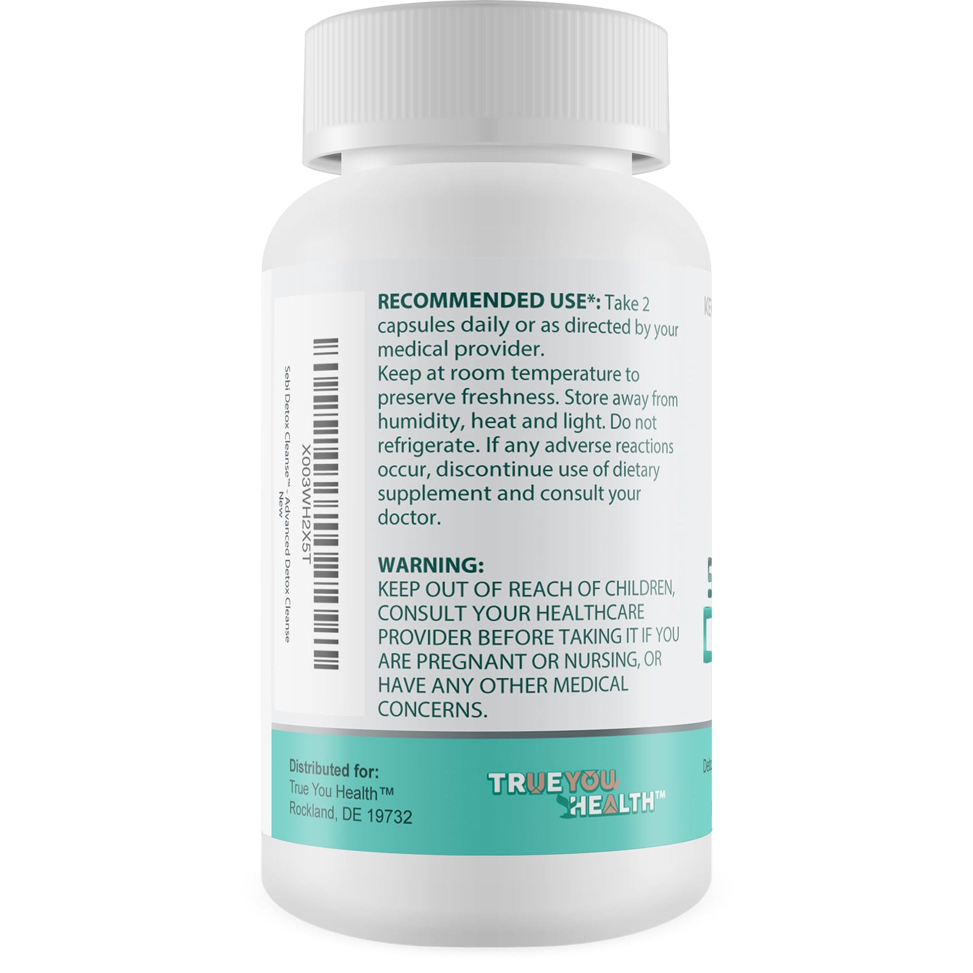 Sebi Detox Cleanse - Advanced Detoxification Support - Detox The Entire Body Starting with The Gut - Help Remove Toxins - Inspired by dr sebi Products - dailyvitalstore