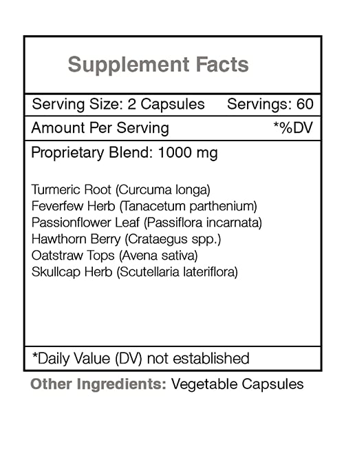 Secrets of the Tribe - Nerve Secret, Healthy Nerves Formula, Herbal Supplement Blend (120 Capsules) - dailyvitalstore