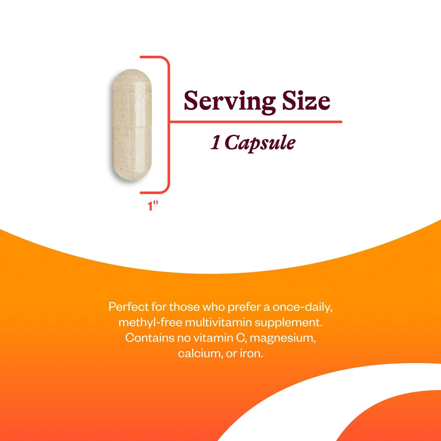Seeking Health Multivitamin One MF - MTHFR Support Supplement with Calcium Folinate & Vitamin B12 - Easy-to-Digest - Methyl-Free Vegetarian Capsule - 45 Veggie Capsules - dailyvitalstore