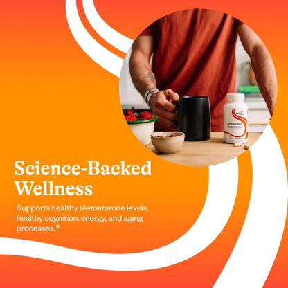 Seeking Health Optimal Man - Multivitamin Supplement with Zinc, Active Folate, & Alpha-Lipoic Acid - Multivitamin Supports Energy & Brain Health - Support Healthy Aging - dailyvitalstore