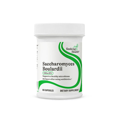 Seeking Health Saccharomyces Boulardii - Gentle Digestive Support for Healthy Bowel Movements* - Supports a Good GI Tract Environment & Microbiome While Traveling* - dailyvitalstore