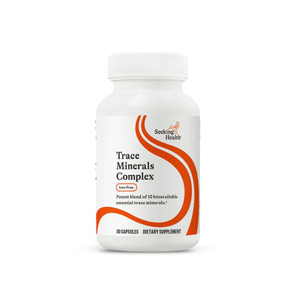 Seeking Health Trace Minerals Complex - Includes 10 Essential Trace Minerals - Mineral Supplement Supports Immune & Nervous System - dailyvitalstore