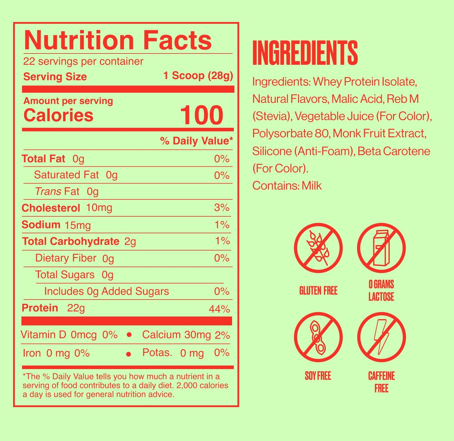 SEEQ Clear Protein Powder - Watermelon Wave - 22 Servings - 22g Clear Whey Protein Isolate - Zero Sugar - 0g Lactose - Allergen Friendly - GLP1 Support - Bone Health - dailyvitalstore