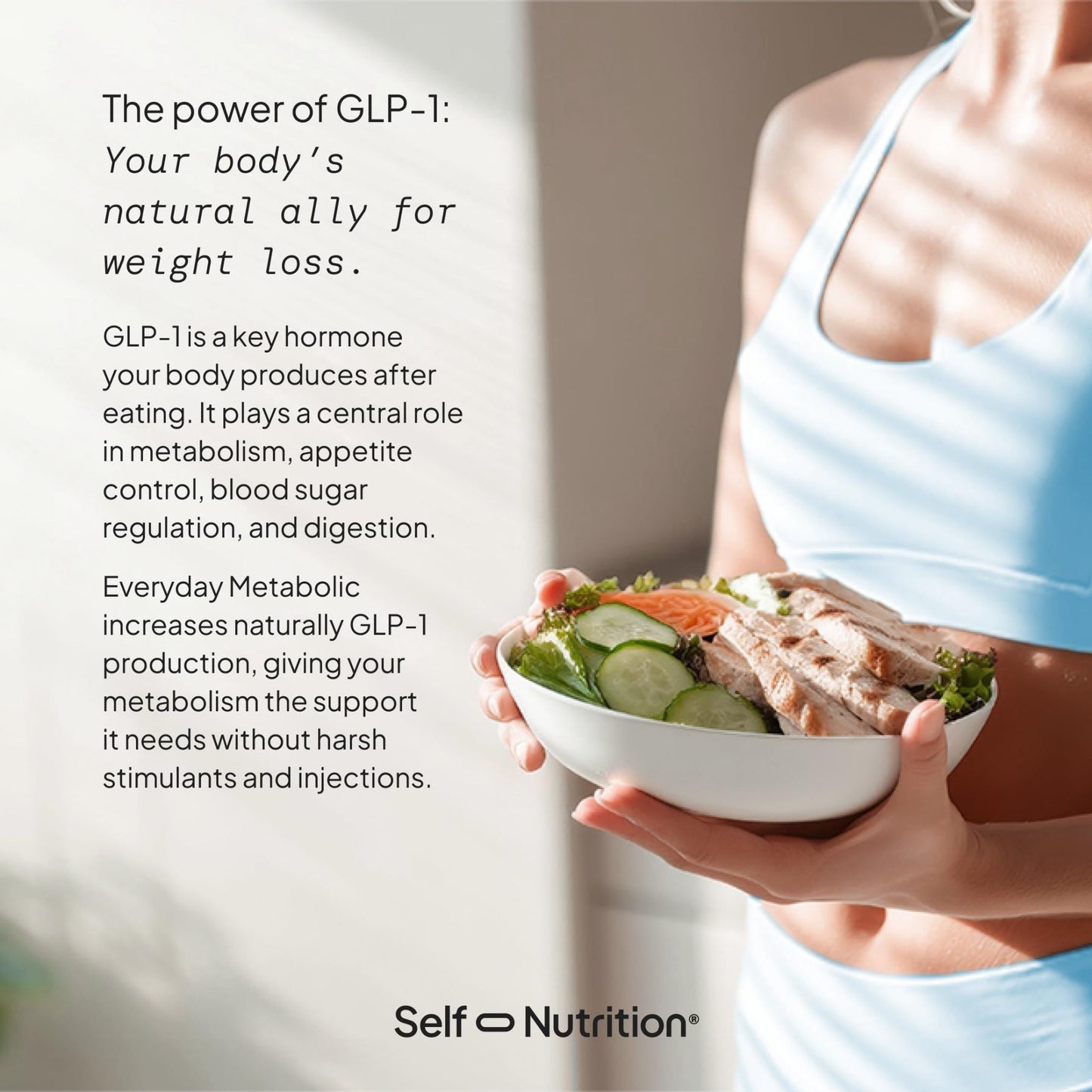 SELF NUTRITION Natural Supplement for Women – Third-Party Tested - Metabolism & Appetite Support with Berberine, Green Tea, Cinnamon & Resveratrol - dailyvitalstore
