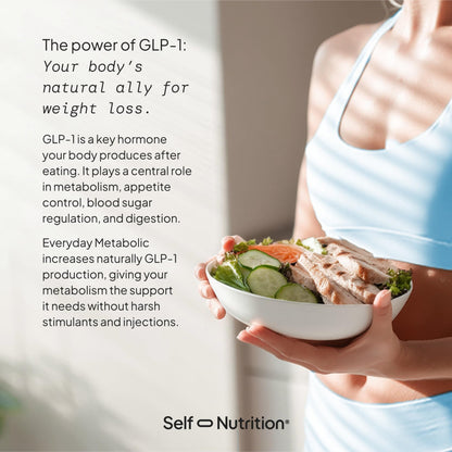 SELF NUTRITION Natural Supplement for Women – Third-Party Tested - Metabolism & Appetite Support with Berberine, Green Tea, Cinnamon & Resveratrol - dailyvitalstore