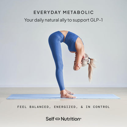 SELF NUTRITION Natural Supplement for Women – Third-Party Tested - Metabolism & Appetite Support with Berberine, Green Tea, Cinnamon & Resveratrol - dailyvitalstore