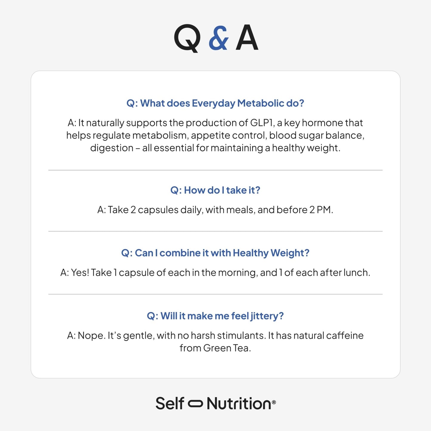 SELF NUTRITION Natural Supplement for Women – Third-Party Tested - Metabolism & Appetite Support with Berberine, Green Tea, Cinnamon & Resveratrol - dailyvitalstore