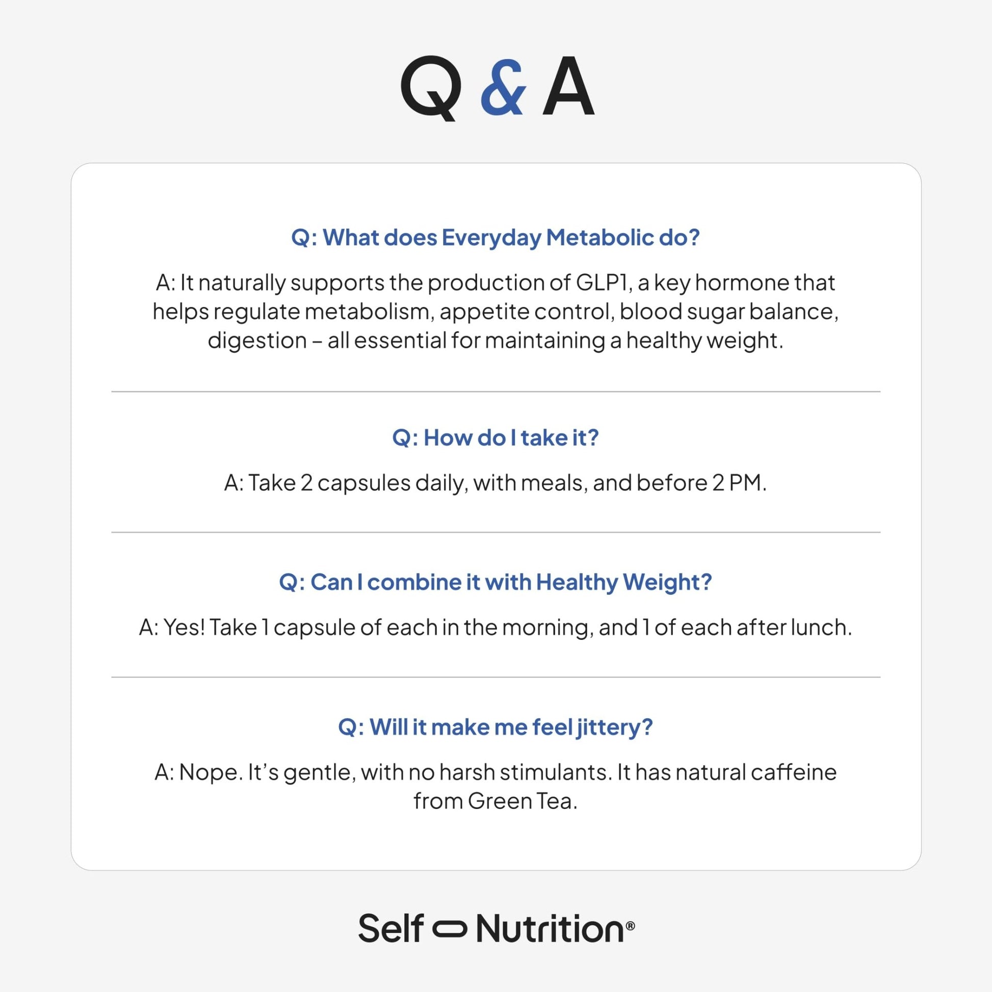 SELF NUTRITION Natural Supplement for Women – Third-Party Tested - Metabolism & Appetite Support with Berberine, Green Tea, Cinnamon & Resveratrol - dailyvitalstore