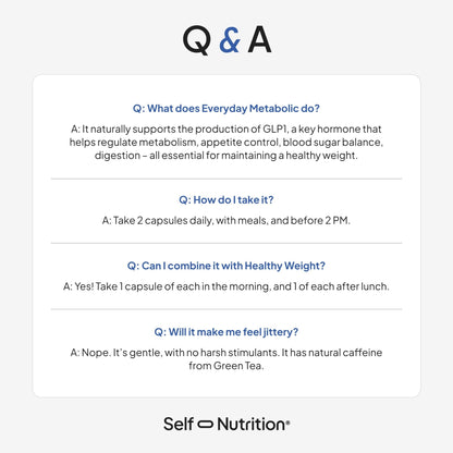 SELF NUTRITION Natural Supplement for Women – Third-Party Tested - Metabolism & Appetite Support with Berberine, Green Tea, Cinnamon & Resveratrol - dailyvitalstore