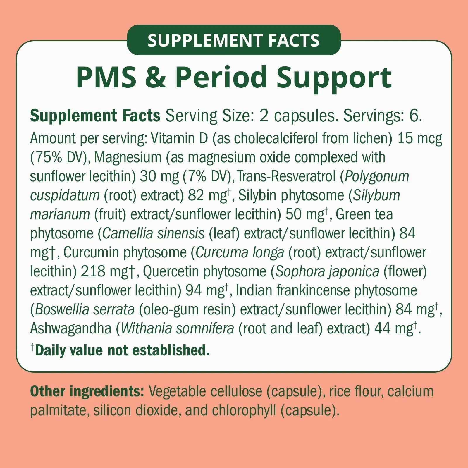 Semaine PMS & Period Relief - Menstrual Cramp Relief: No More Period Cramps, Mood Swings, or Bloating. PMS Supplement for Happy Hormones and Period Relief. (12 Count) - dailyvitalstore