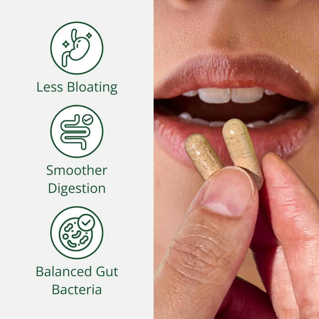 Semaine Super Powered Prebiotic + Probiotic for Women, Effective 3-in-1 Multi-Action Formula to Nourish Gut Health, Soothe IBS, Support Bloat Relief - dailyvitalstore