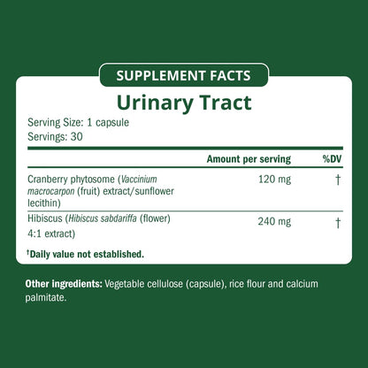 Semaine Urinary Tract Cleanse & Protect – 30 ct, Bladder Support Supplement for Women, Flushes Urinary Tract. Combines Cranberry Proanthocyanidins with Hibiscus. - dailyvitalstore