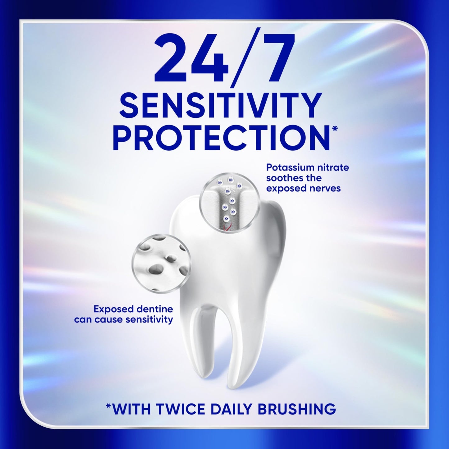 Sensodyne Clinical White Toothpaste Clinically Proven Whitening for Sensitive Teeth, Stain Protector, 3.4 oz x 3 - dailyvitalstore