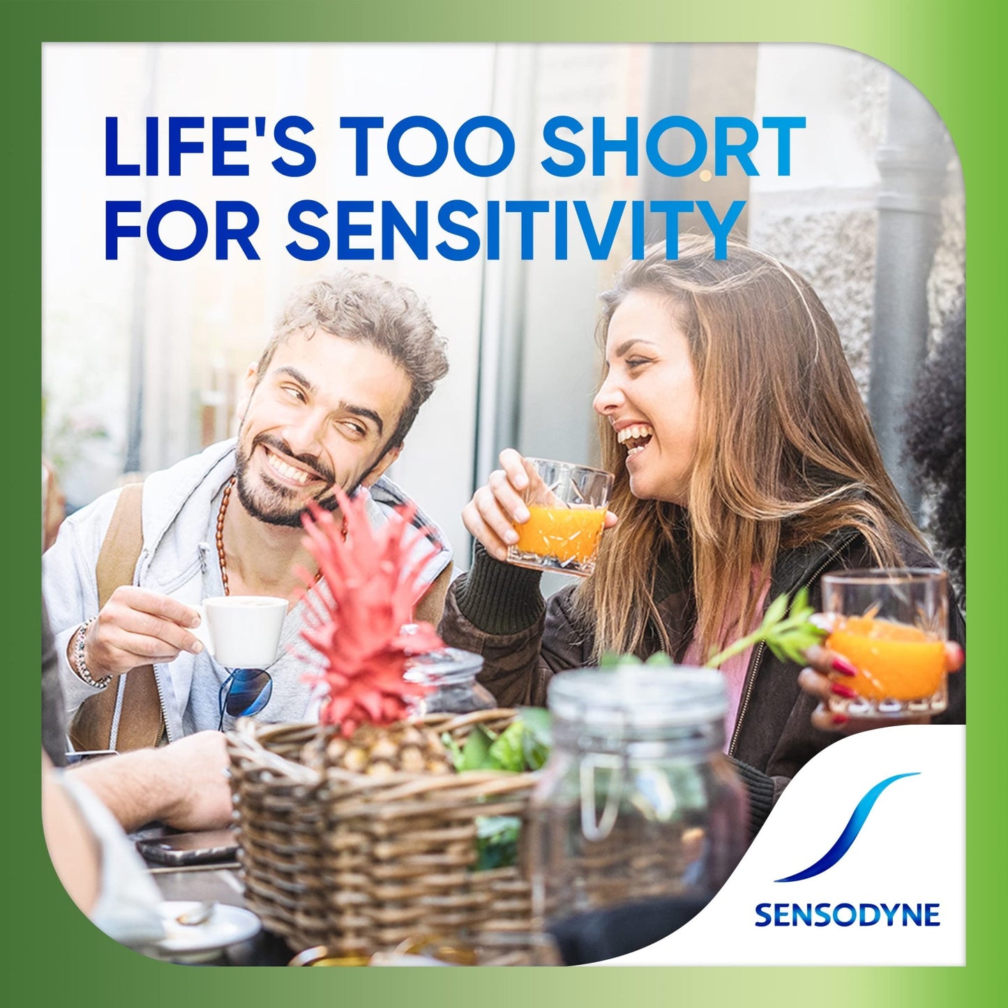 Sensodyne Fresh Mint Sensitive Toothpaste, ADA Accepted Toothpaste for Cavity Prevention and Sensitive Teeth Treatment - 4 Ounces (Pack of 2) - dailyvitalstore