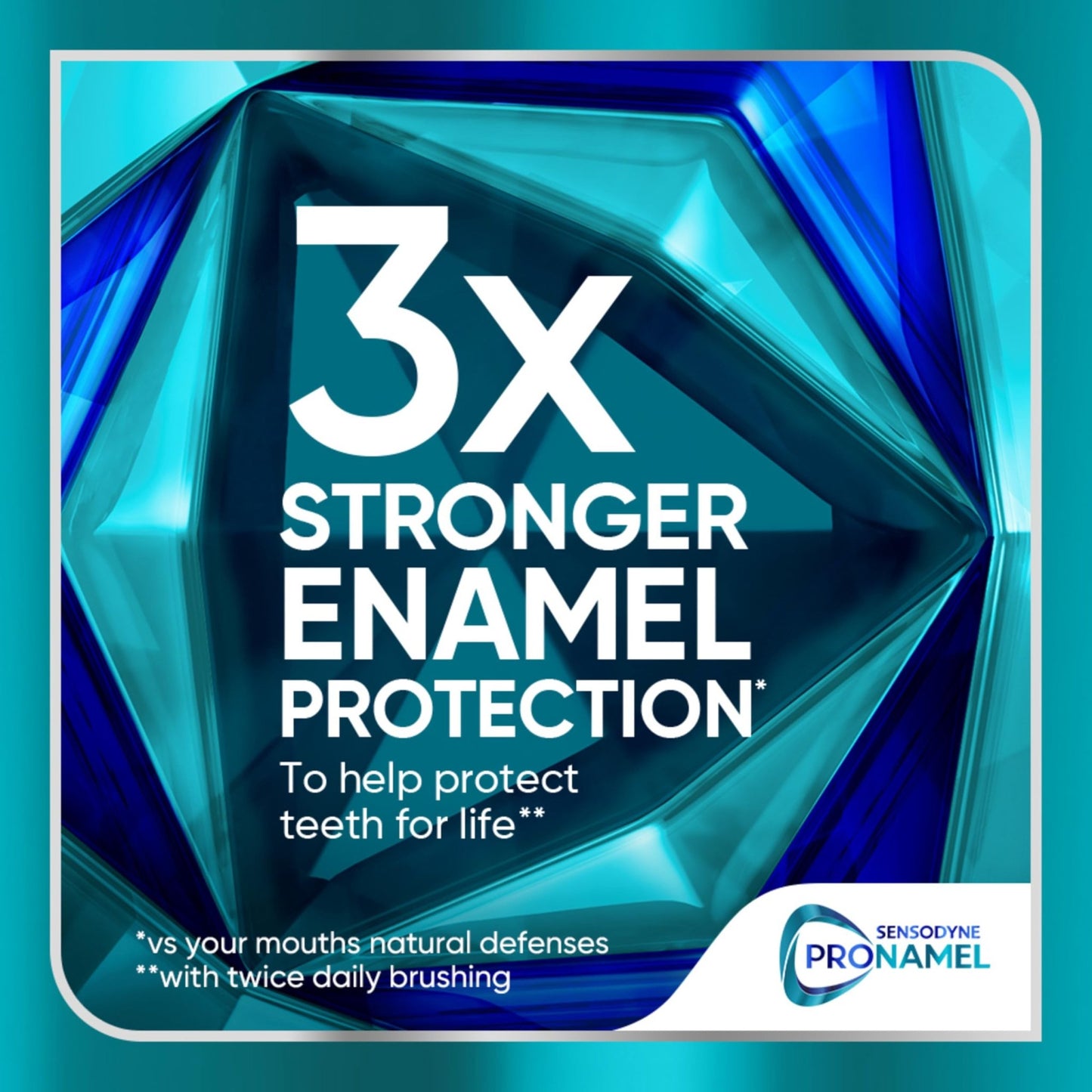 Sensodyne Pronamel Clinical Enamel Strengthening Toothpaste, Whitening Action, 3.4 oz (3 Pack) - dailyvitalstore