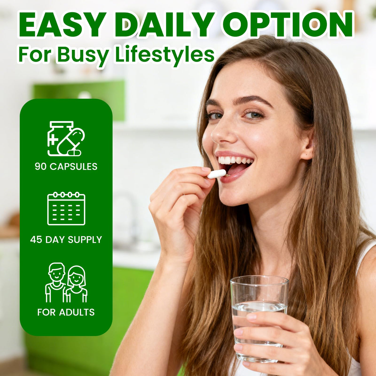 SEPT YAN Gut Health Supplement with Prebiotics, Postbiotics & Probiotics for Digestive Health for Women & Men, 80 Billion CFU Probiotics for Gut and Digestion - dailyvitalstore