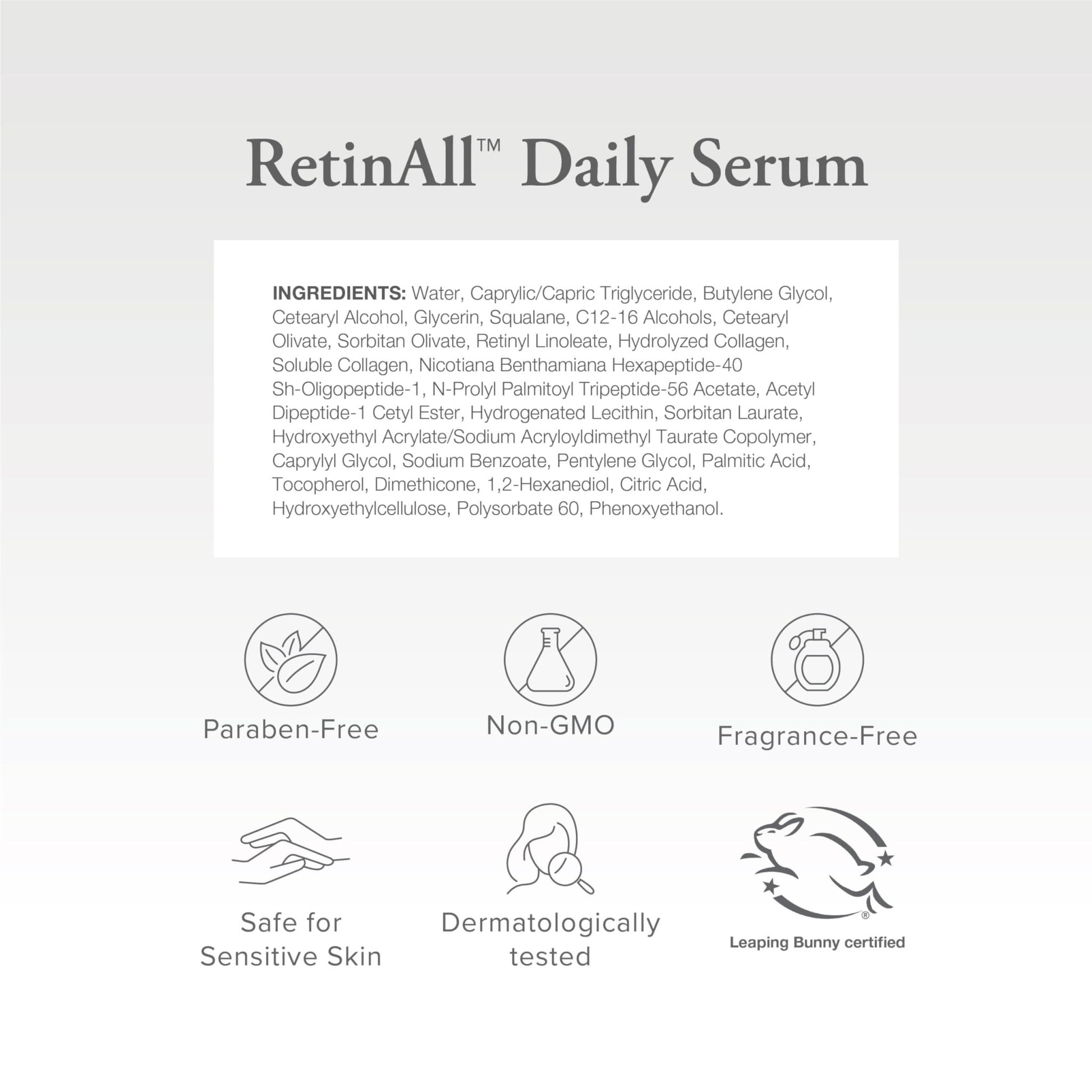 SeroVital Beauty RetinAll Daily Serum – Redefining Retinol – Retinoid Skin Serum – Anti Wrinkle Face Serum for Women, 1 oz - dailyvitalstore