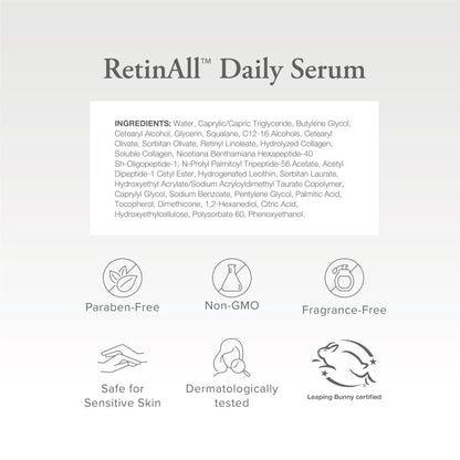 SeroVital Beauty RetinAll Daily Serum – Redefining Retinol – Retinoid Skin Serum – Anti Wrinkle Face Serum for Women, 1 oz - dailyvitalstore