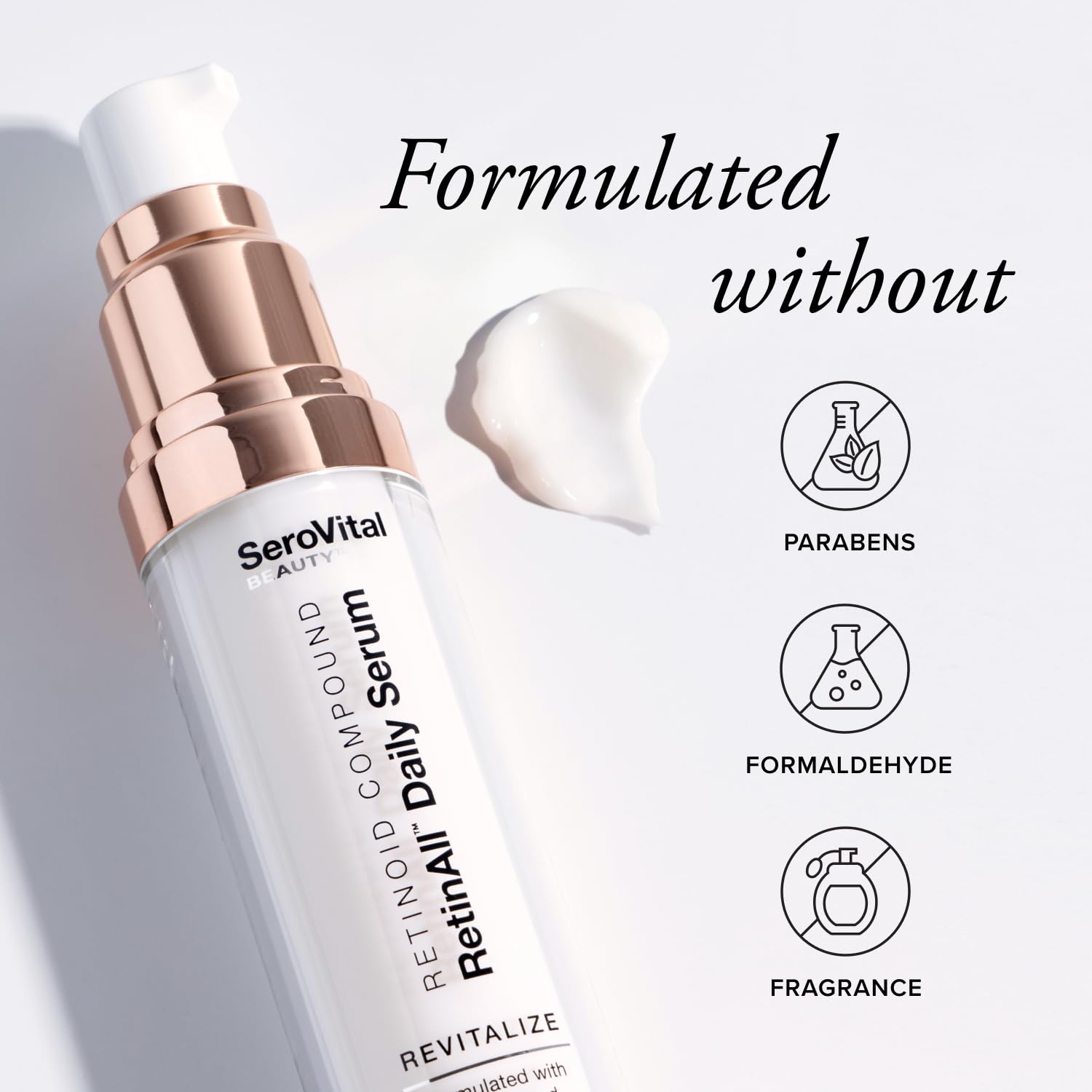 SeroVital Beauty RetinAll Daily Serum – Redefining Retinol – Retinoid Skin Serum – Anti Wrinkle Face Serum for Women, 1 oz - dailyvitalstore