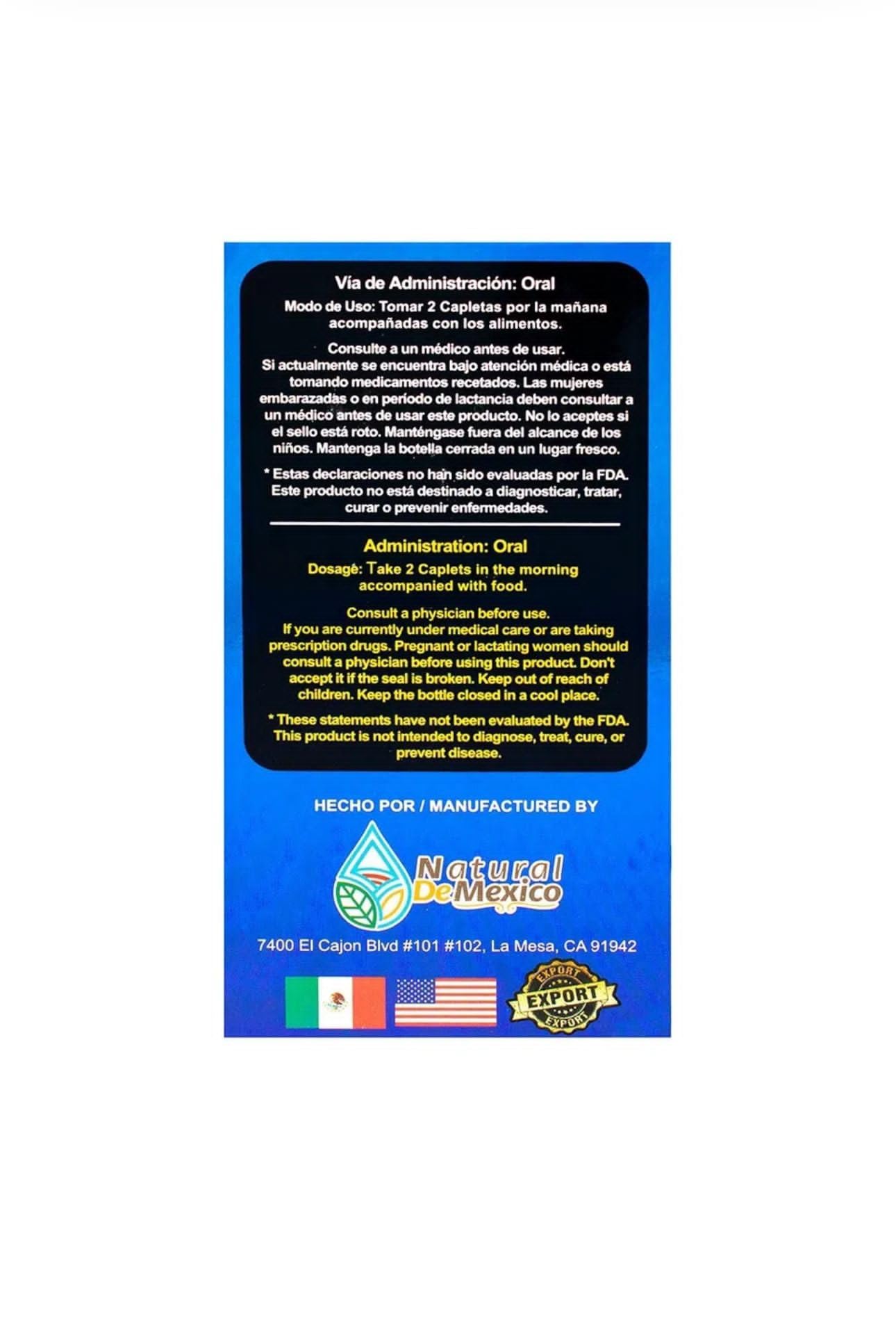 Set con Suplemento Ciatico Tratamiento Nervio Plus 60 Capsulas + Gel Extra Fuerte Ciatica 250 grs. Natural de Mexico/Entumecimiento, Hormigueo, Ardor, Dolor Nervioso, Alfileres o Agujas. (2) - dailyvitalstore
